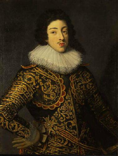 Frans Pourbus Portrait of Louis XIII of France oil painting image
